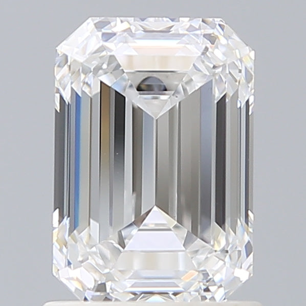 1.60 Carat Emerald Shaped, Ideal Cut, D Color, VS1 Clarity, IGI Certified Lab Grown Diamond