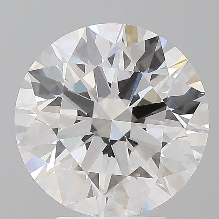 4.10 Carat Round Shaped, Ideal Cut, E Color, VVS2 Clarity, IGI Certified Lab Grown Diamond