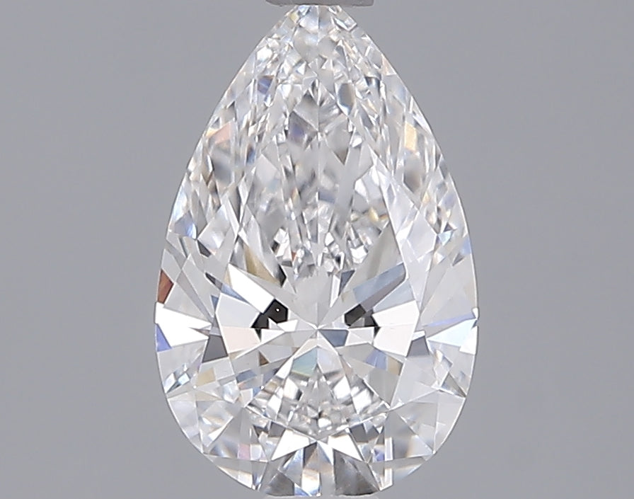 1.50 Carat Pear Shaped, Ideal Cut, D Color, VVS2 Clarity, IGI Certified Lab Grown Diamond