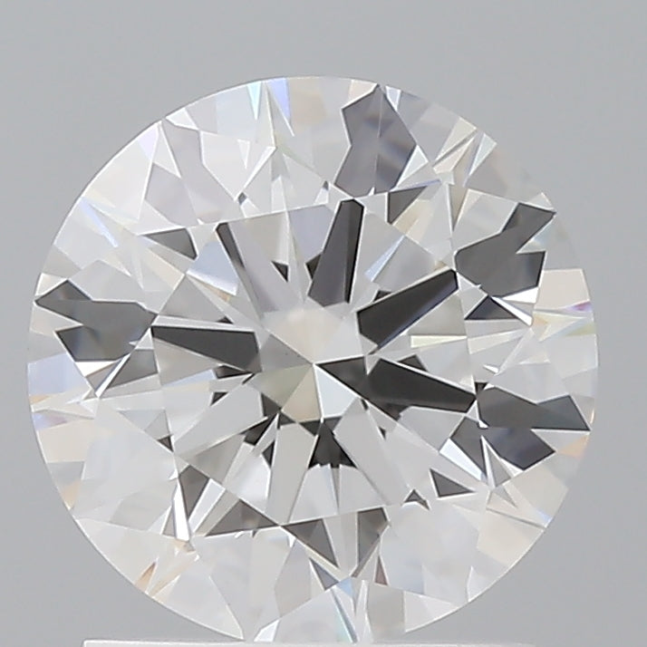 1.55 Carat Round Shaped, Ideal Cut, E Color, VVS2 Clarity, IGI Certified Lab Grown Diamond