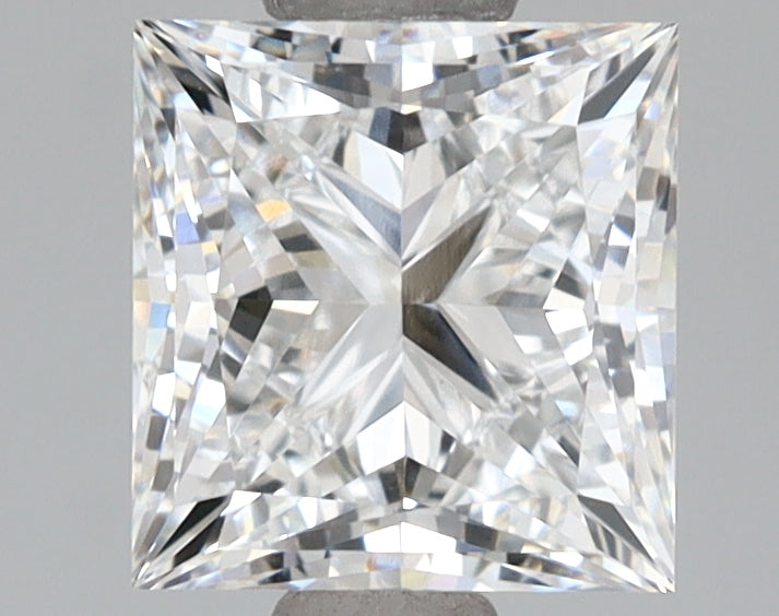 2.06 Carat Princess Shaped, Ideal Cut, D Color, VVS1 Clarity, IGI Certified Lab Grown Diamond