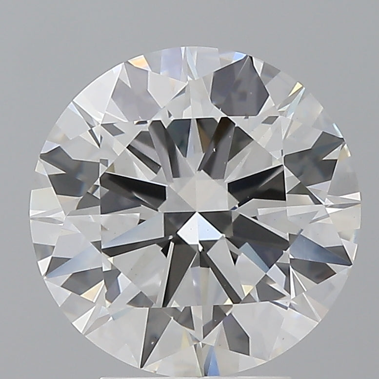 4.03 Carat Round Shaped, Excellent Cut, E Color, VS1 Clarity, IGI Certified Lab Grown Diamond