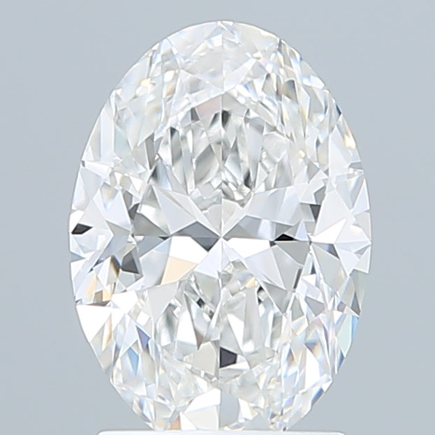 2.05 Carat Oval Shaped, Ideal Cut, E Color, VVS2 Clarity, IGI Certified Lab Grown Diamond