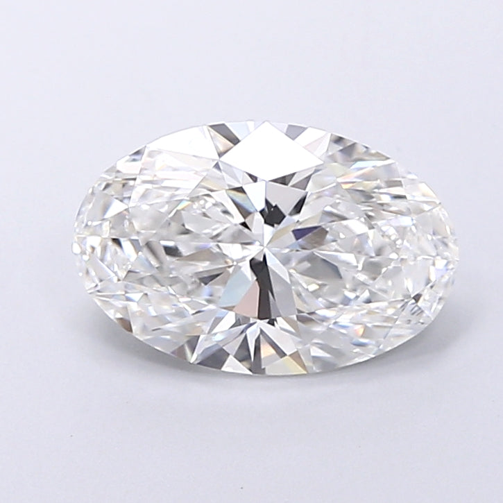 2.02 Carat Oval Shaped, Very Good Cut, E Color, VVS2 Clarity, IGI Certified Lab Grown Diamond