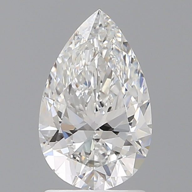 1.52 Carat Pear Shaped, Ideal Cut, E Color, VS1 Clarity, IGI Certified Lab Grown Diamond