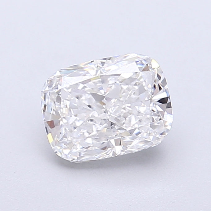 1.33 Carat Cushion Shaped, Very Good Cut, D Color, VS1 Clarity, IGI Certified Lab Grown Diamond