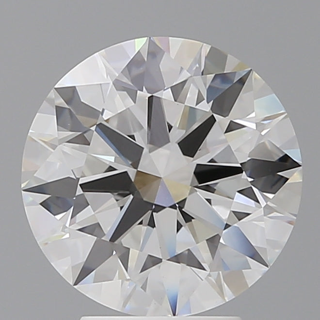 4.10 Carat Round Shaped, Ideal Cut, E Color, VVS2 Clarity, IGI Certified Lab Grown Diamond
