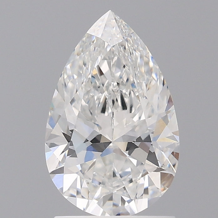 1.59 Carat Pear Shaped, Ideal Cut, E Color, VVS1 Clarity, IGI Certified Lab Grown Diamond