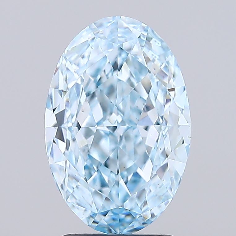 3.02 Carat Oval Shaped, Ideal Cut, VS1 Clarity, IGI Certified Lab Grown Diamond