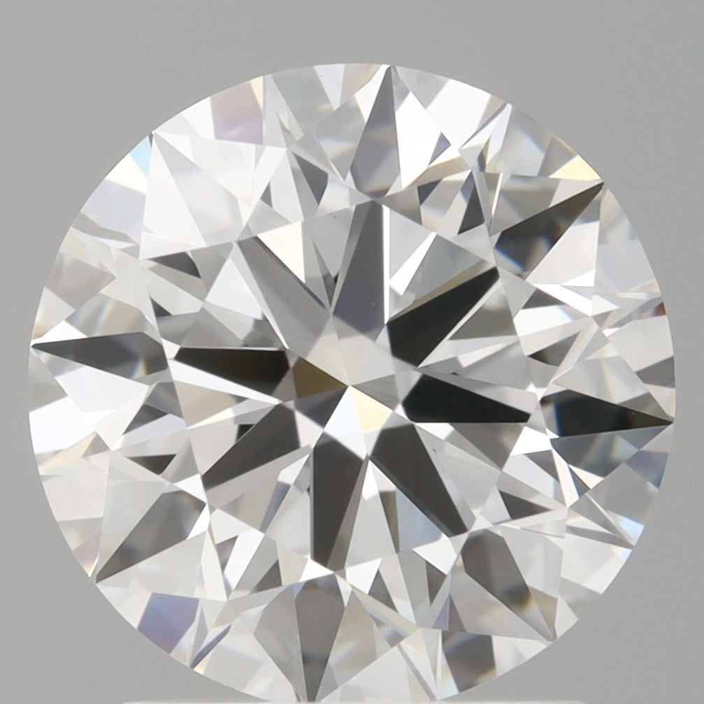 2.07 Carat Round Shaped, Ideal Cut, E Color, VVS2 Clarity, IGI Certified Lab Grown Diamond