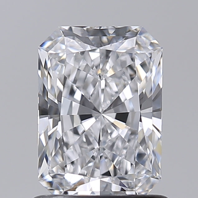 1.02 Carat Radiant Shaped, Excellent Cut, D Color, VVS2 Clarity, IGI Certified Lab Grown Diamond
