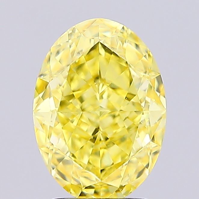 2.04 Carat Oval Shaped, Excellent Cut, VVS2 Clarity, IGI Certified Lab Grown Diamond