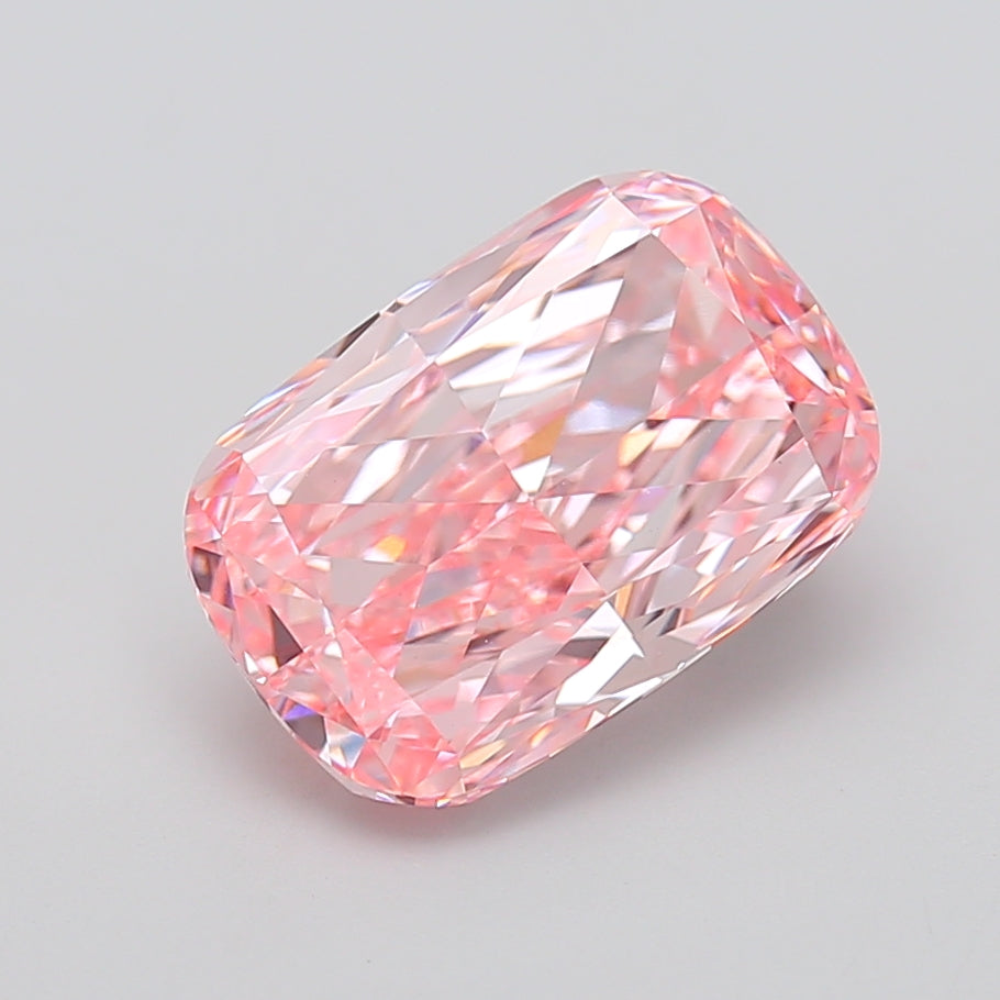 6.04 Carat Cushion Shaped, Very Good Cut, VVS2 Clarity, IGI Certified Lab Grown Diamond