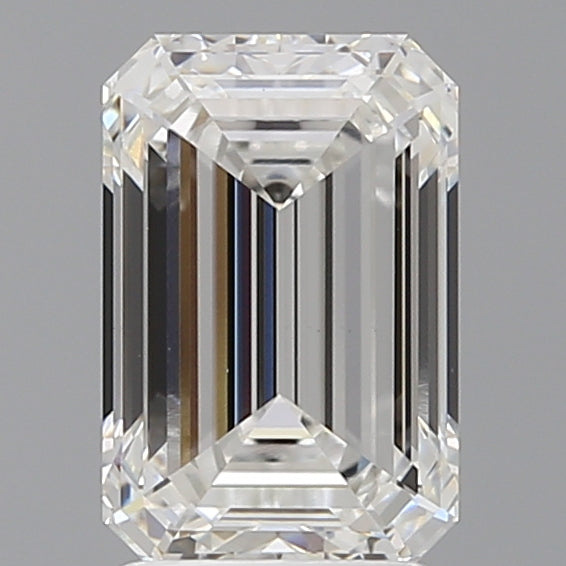 2.53 Carat Emerald Shaped, Ideal Cut, F Color, VVS2 Clarity, IGI Certified Lab Grown Diamond
