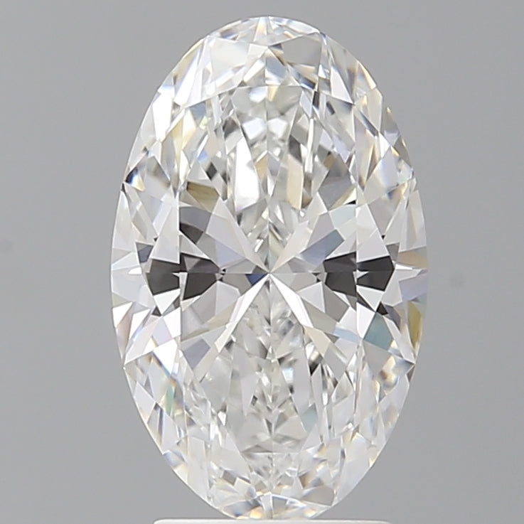 3.08 Carat Oval Shaped, Ideal Cut, E Color, VVS1 Clarity, IGI Certified Lab Grown Diamond