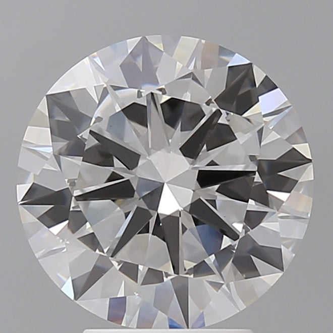 4.01 Carat Round Shaped, Excellent Cut, E Color, VS1 Clarity, IGI Certified Lab Grown Diamond