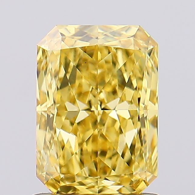 1.43 Carat Radiant Shaped, Excellent Cut, VS1 Clarity, IGI Certified Lab Grown Diamond