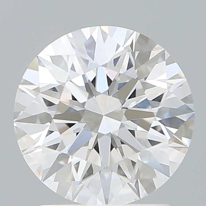 2.10 Carat Round Shaped, Excellent Cut, F Color, VVS2 Clarity, IGI Certified Lab Grown Diamond