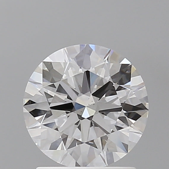 1.54 Carat Round Shaped, Ideal Cut, D Color, VS2 Clarity, IGI Certified Lab Grown Diamond