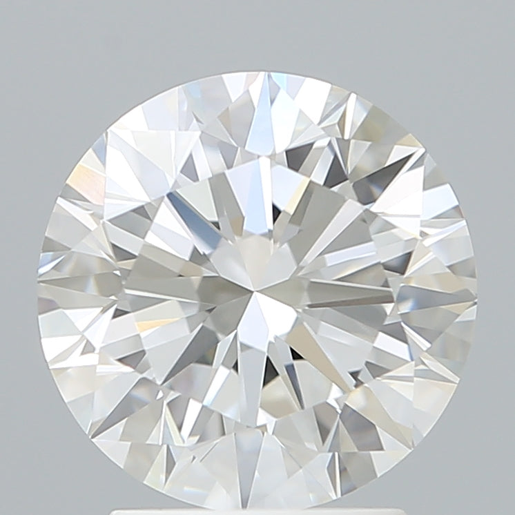 2.68 Carat Round Shaped, Excellent Cut, E Color, VVS2 Clarity, IGI Certified Lab Grown Diamond