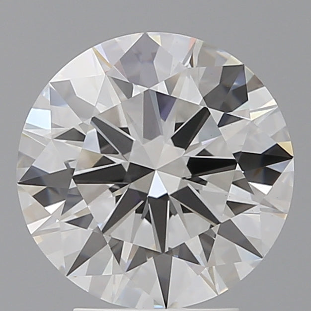 3.55 Carat Round Shaped, Ideal Cut, E Color, VVS2 Clarity, IGI Certified Lab Grown Diamond