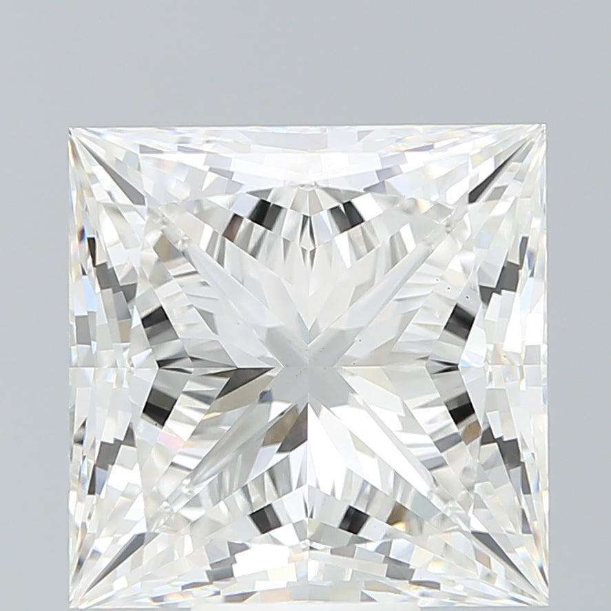 11.62 Carat Princess Shaped, Excellent Cut, F Color, VS1 Clarity, IGI Certified Lab Grown Diamond
