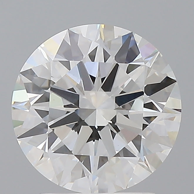 2.56 Carat Round Shaped, Ideal Cut, E Color, VVS2 Clarity, IGI Certified Lab Grown Diamond