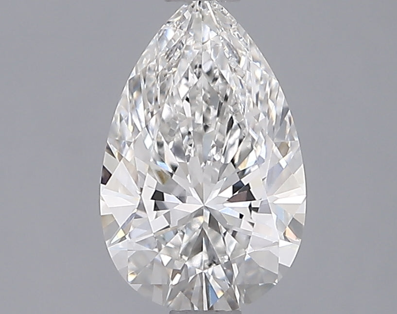 1.30 Carat Pear Shaped, Ideal Cut, F Color, VVS1 Clarity, IGI Certified Lab Grown Diamond