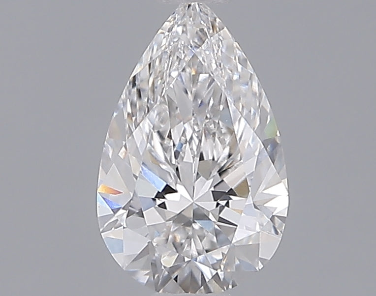 1.00 Carat Pear Shaped, Ideal Cut, D Color, VVS2 Clarity, IGI Certified Lab Grown Diamond