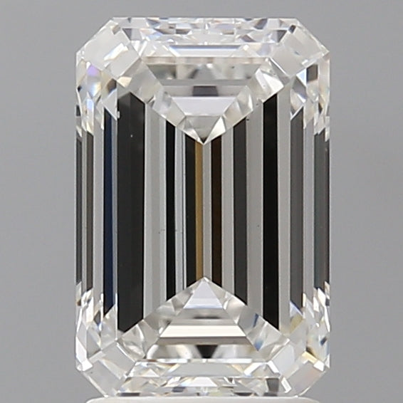 2.57 Carat Emerald Shaped, Ideal Cut, E Color, VS1 Clarity, IGI Certified Lab Grown Diamond