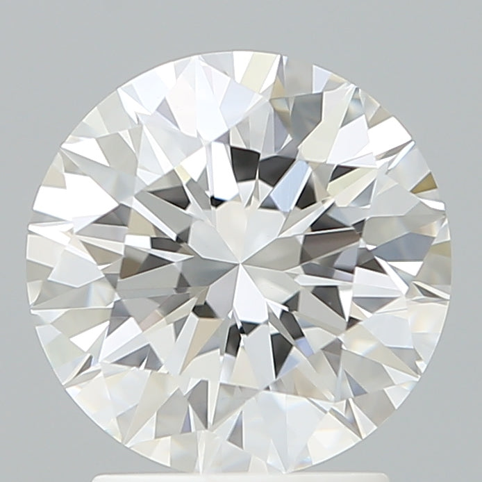 2.42 Carat Round Shaped, Excellent Cut, E Color, VVS2 Clarity, IGI Certified Lab Grown Diamond