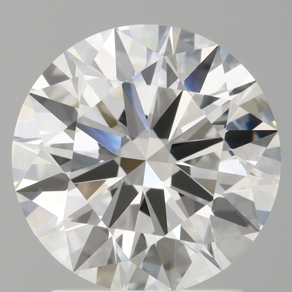 2.10 Carat Round Shaped, Ideal Cut, E Color, VS1 Clarity, IGI Certified Lab Grown Diamond