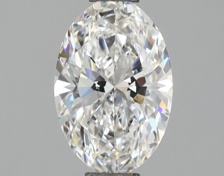 1.09 Carat Oval Shaped, Ideal Cut, E Color, VVS2 Clarity, IGI Certified Lab Grown Diamond