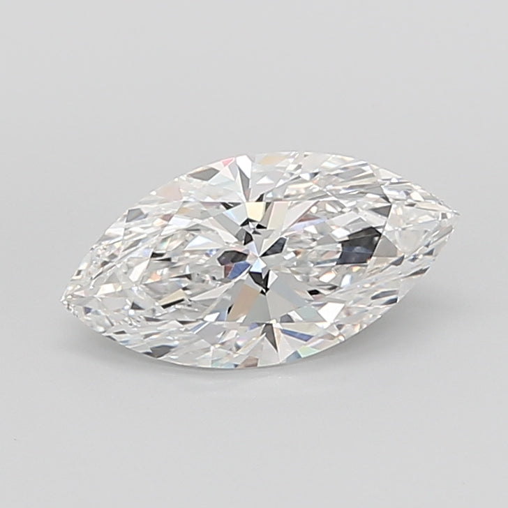 4.02 Carat Marquise Shaped, Ideal Cut, E Color, VVS2 Clarity, IGI Certified Lab Grown Diamond