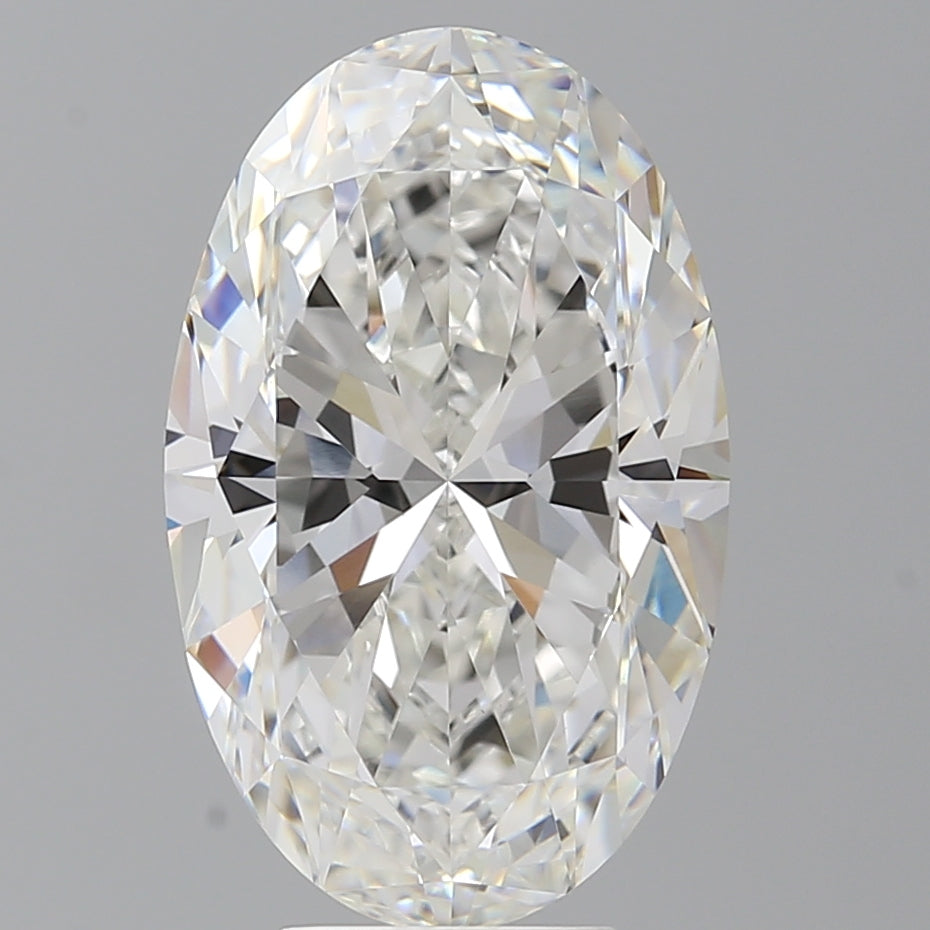 6.58 Carat Oval Shaped, Ideal Cut, F Color, VVS2 Clarity, IGI Certified Lab Grown Diamond
