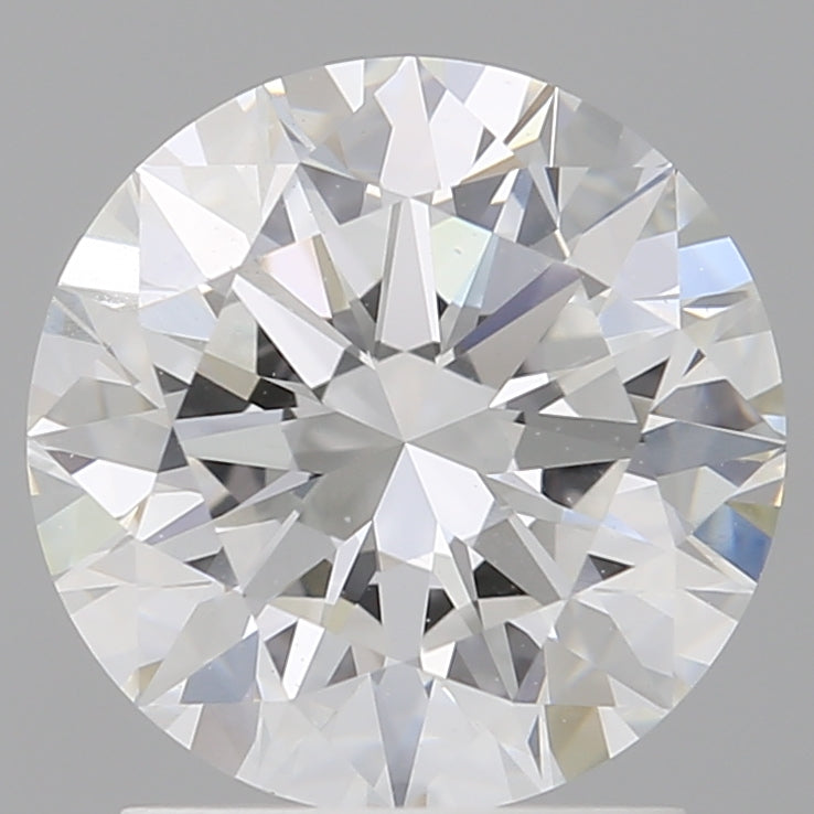 2.00 Carat Round Shaped, Ideal Cut, E Color, VS1 Clarity, IGI Certified Lab Grown Diamond