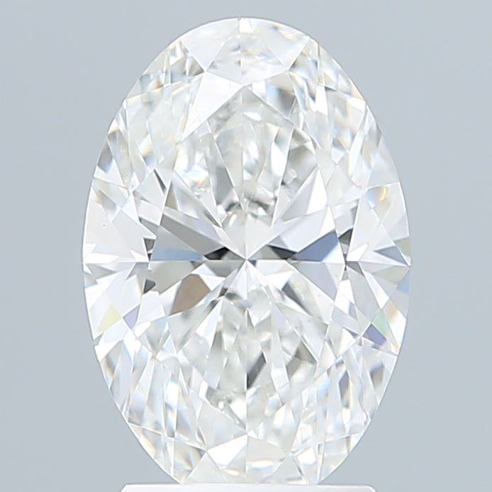 2.60 Carat Oval Shaped, Ideal Cut, F Color, VVS2 Clarity, IGI Certified Lab Grown Diamond