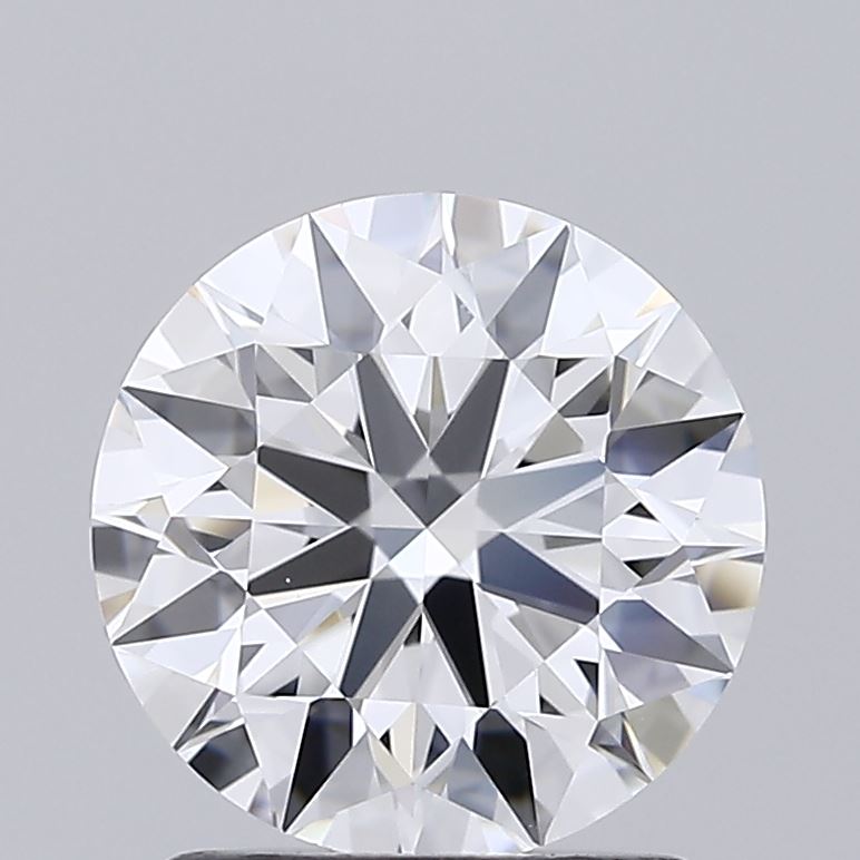 1.51 Carat Round Shaped, Ideal Cut, D Color, VS2 Clarity, IGI Certified Lab Grown Diamond