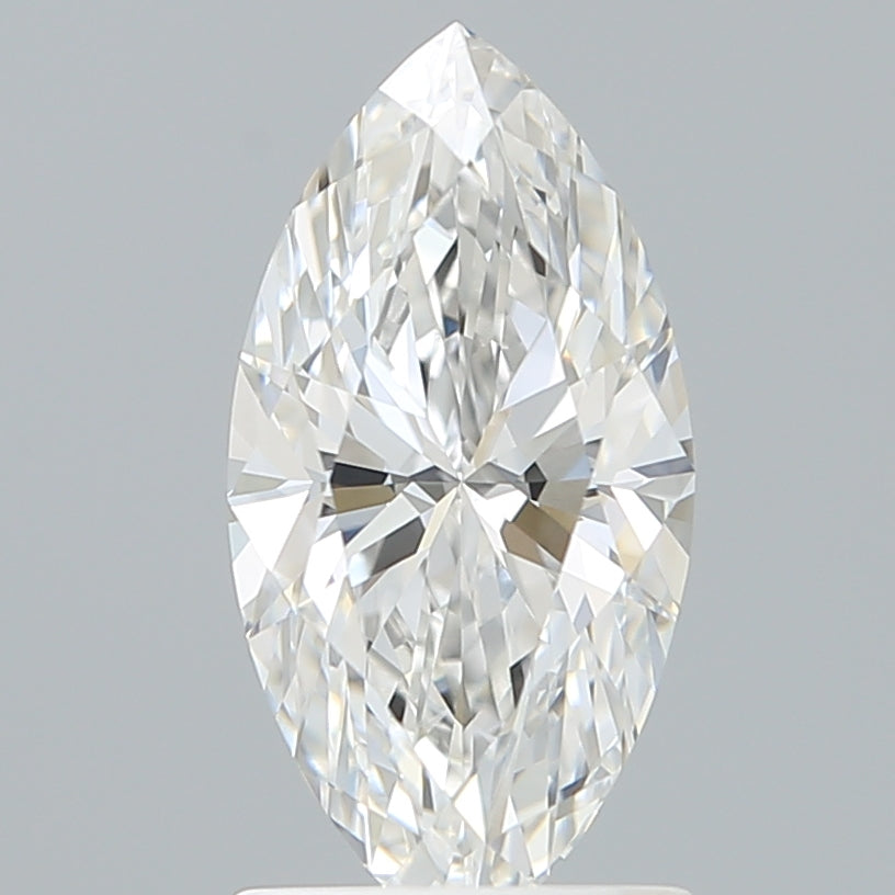 1.54 Carat Marquise Shaped, Ideal Cut, E Color, VVS1 Clarity, IGI Certified Lab Grown Diamond