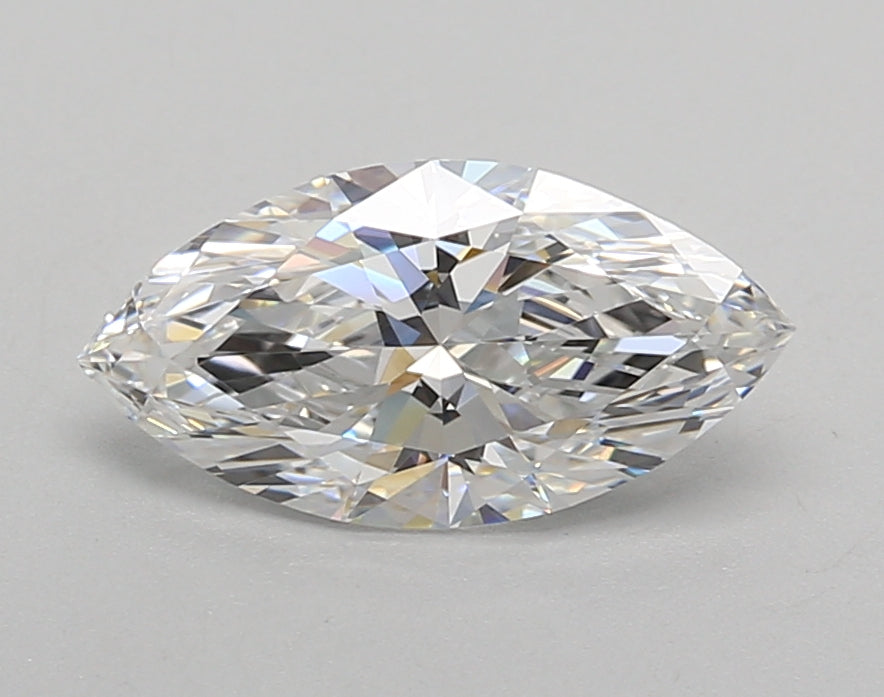 1.28 Carat Marquise Shaped, Excellent Cut, E Color, VVS2 Clarity, IGI Certified Lab Grown Diamond