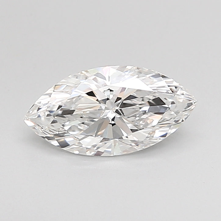 1.04 Carat Marquise Shaped, Ideal Cut, D Color, VVS2 Clarity, IGI Certified Lab Grown Diamond