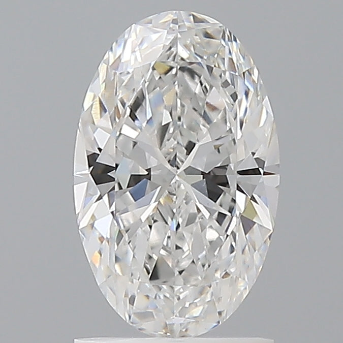 1.51 Carat Oval Shaped, Ideal Cut, D Color, VVS2 Clarity, IGI Certified Lab Grown Diamond