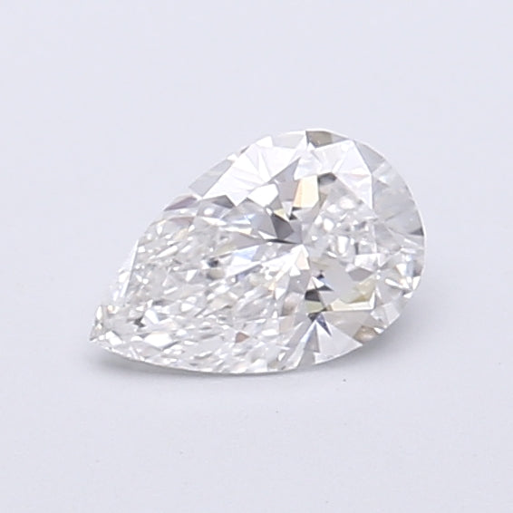 0.48 Carat Pear Shaped, Very Good Cut, D Color, VVS2 Clarity, IGI Certified Lab Grown Diamond