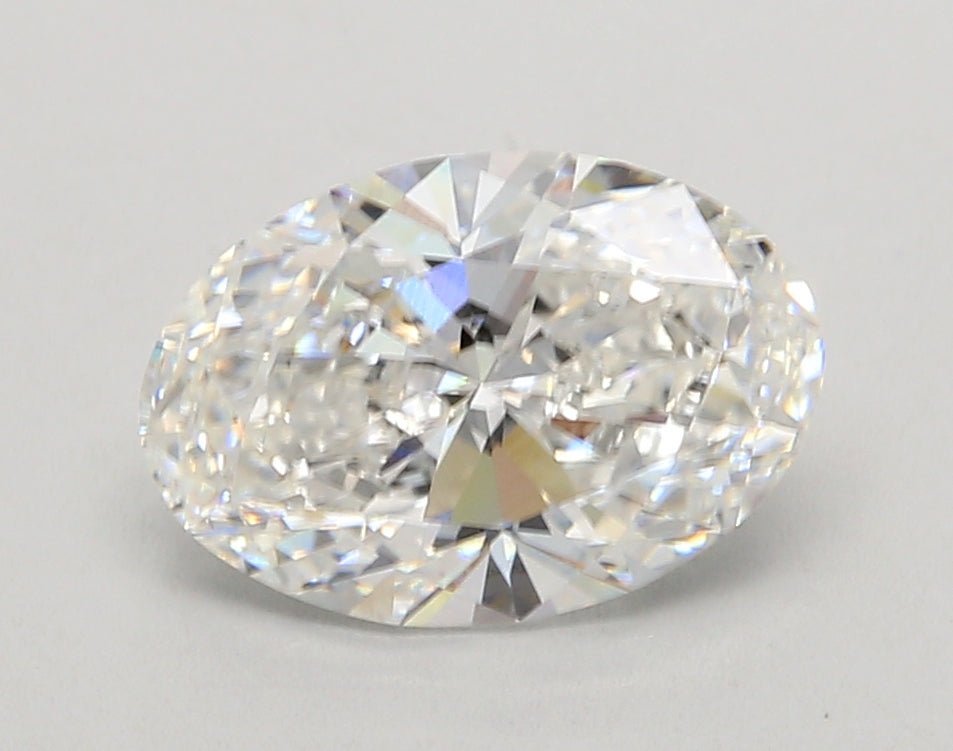 2.75 Carat Oval Shaped, Ideal Cut, E Color, VVS2 Clarity, IGI Certified Lab Grown Diamond