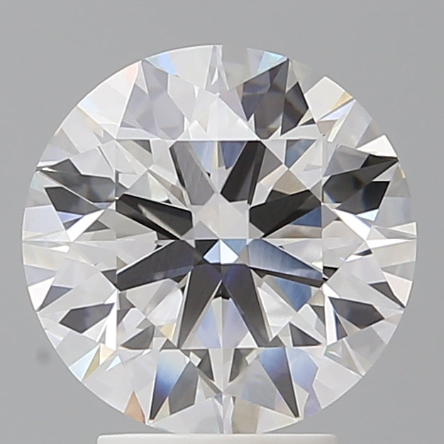 3.55 Carat Round Shaped, Excellent Cut, F Color, VVS2 Clarity, IGI Certified Lab Grown Diamond