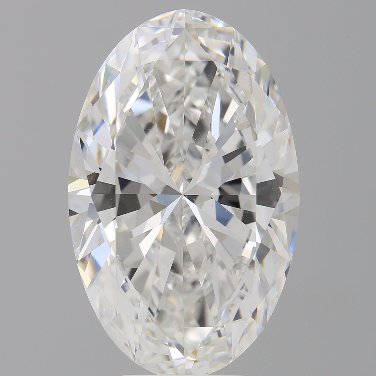 8.04 Carat Oval Shaped, Ideal Cut, E Color, VVS2 Clarity, IGI Certified Lab Grown Diamond