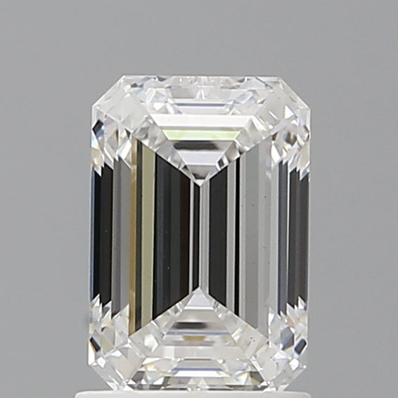 1.60 Carat Emerald Shaped, Ideal Cut, E Color, VS1 Clarity, IGI Certified Lab Grown Diamond