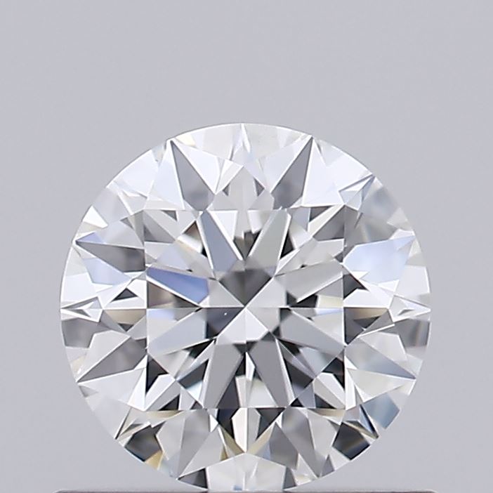 0.54 Carat Round Shaped, Ideal Cut, D Color, VS1 Clarity, IGI Certified Lab Grown Diamond