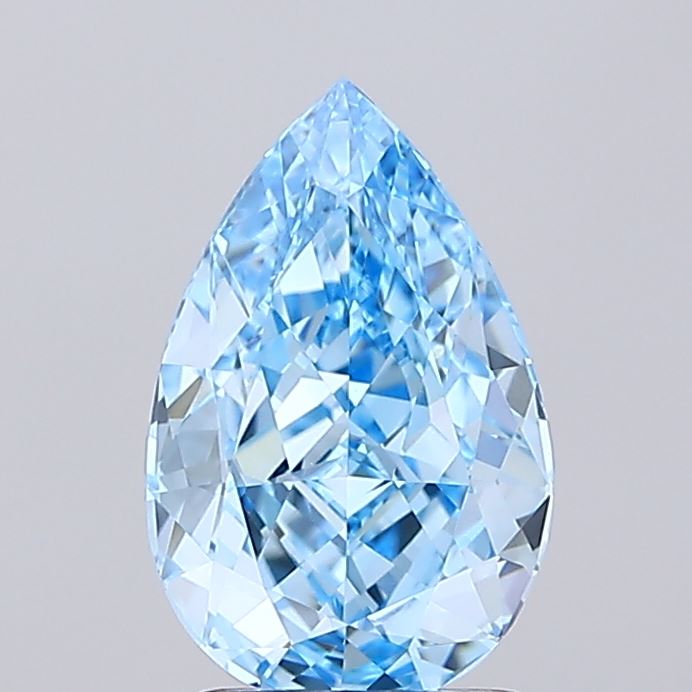 1.91 Carat Pear Shaped, Ideal Cut, VVS2 Clarity, IGI Certified Lab Grown Diamond
