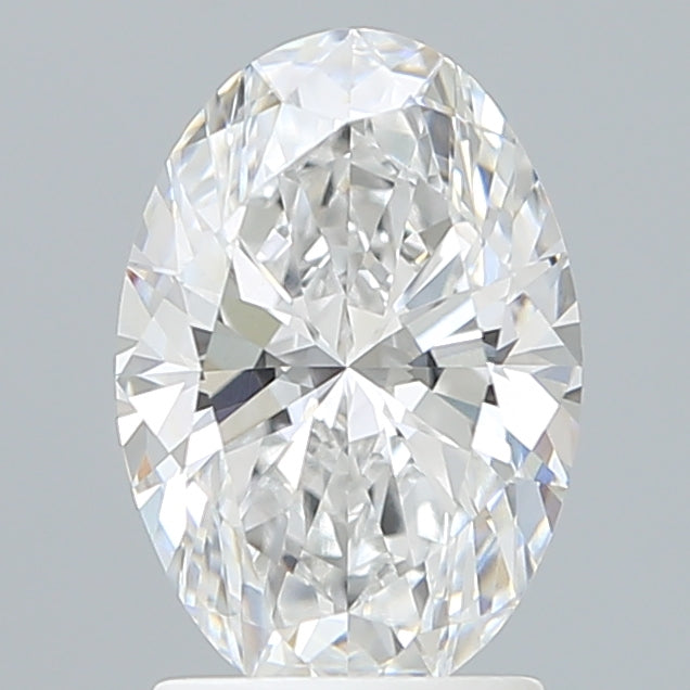 2.05 Carat Oval Shaped, Ideal Cut, E Color, VVS2 Clarity, IGI Certified Lab Grown Diamond
